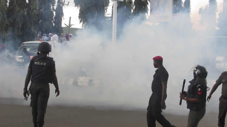 BREAKING: Tear Gas Hits Rhodes-Vivour, Funso Doherty at Lekki #EndSARS Memorial
